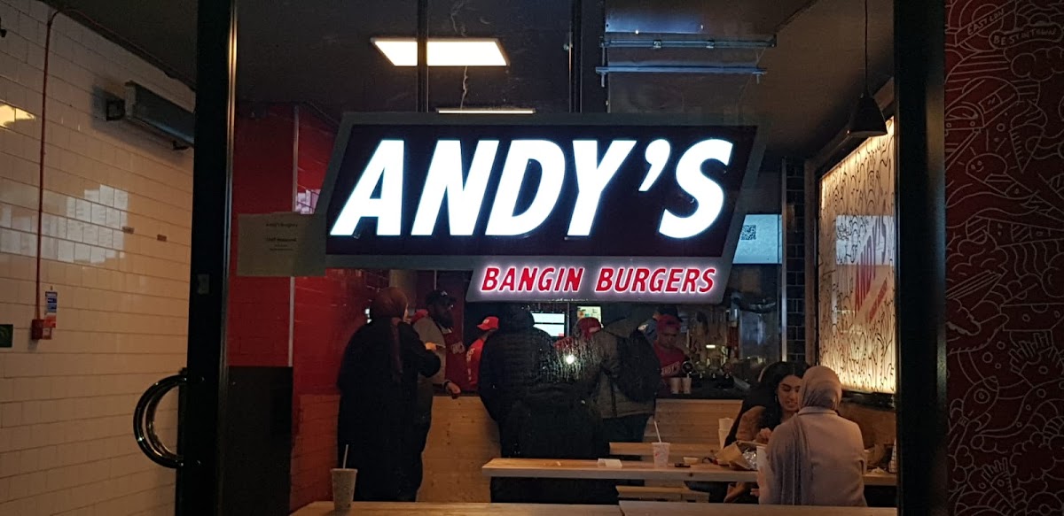 Andy's Burgers Mile End - american restaurant in Tower Hamlets