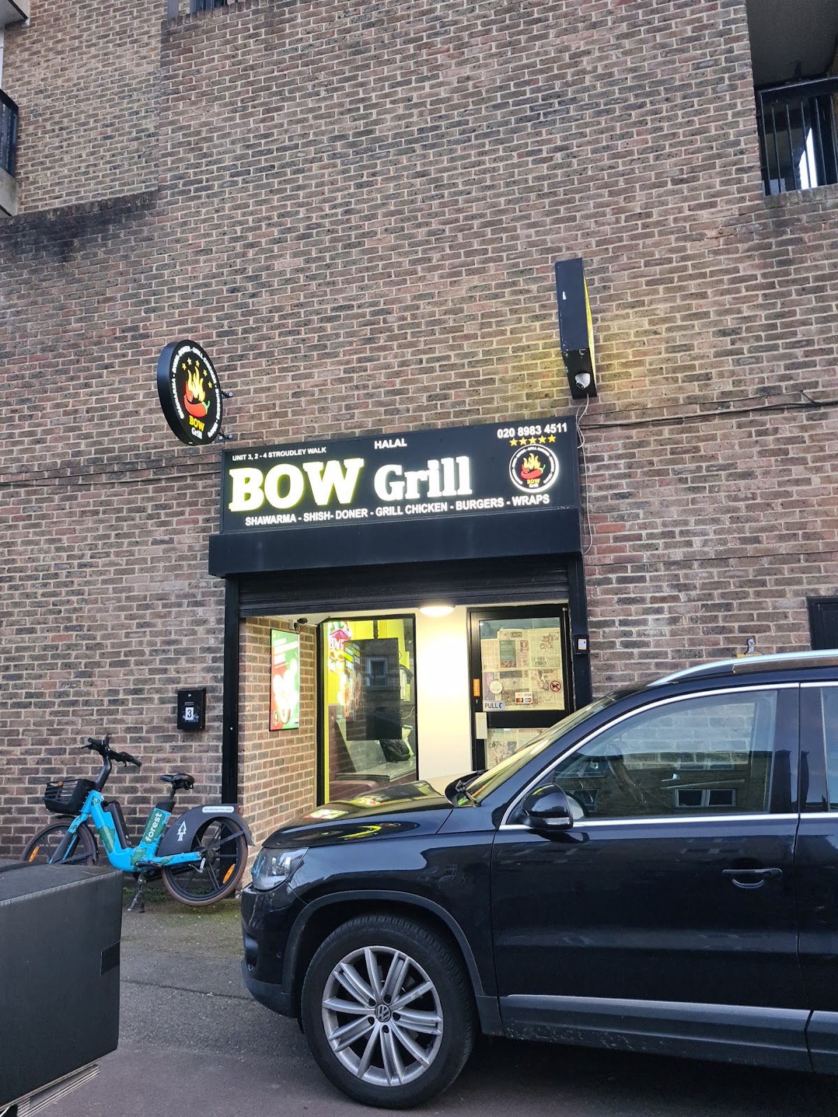 Bow Grill - british