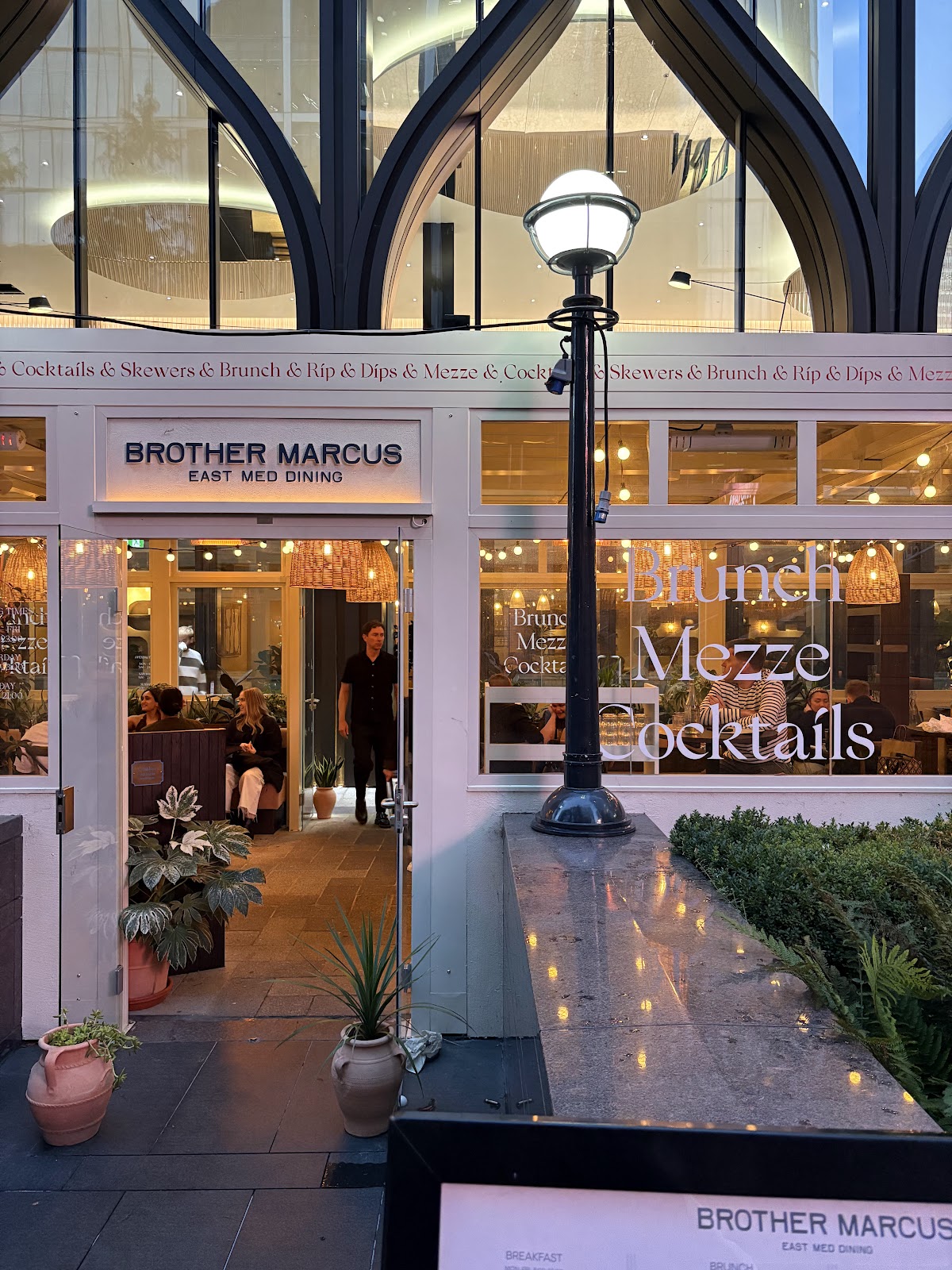 Brother Marcus Canary Wharf