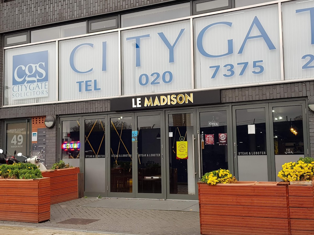 Madison Steak & Grill - american restaurant in Central London