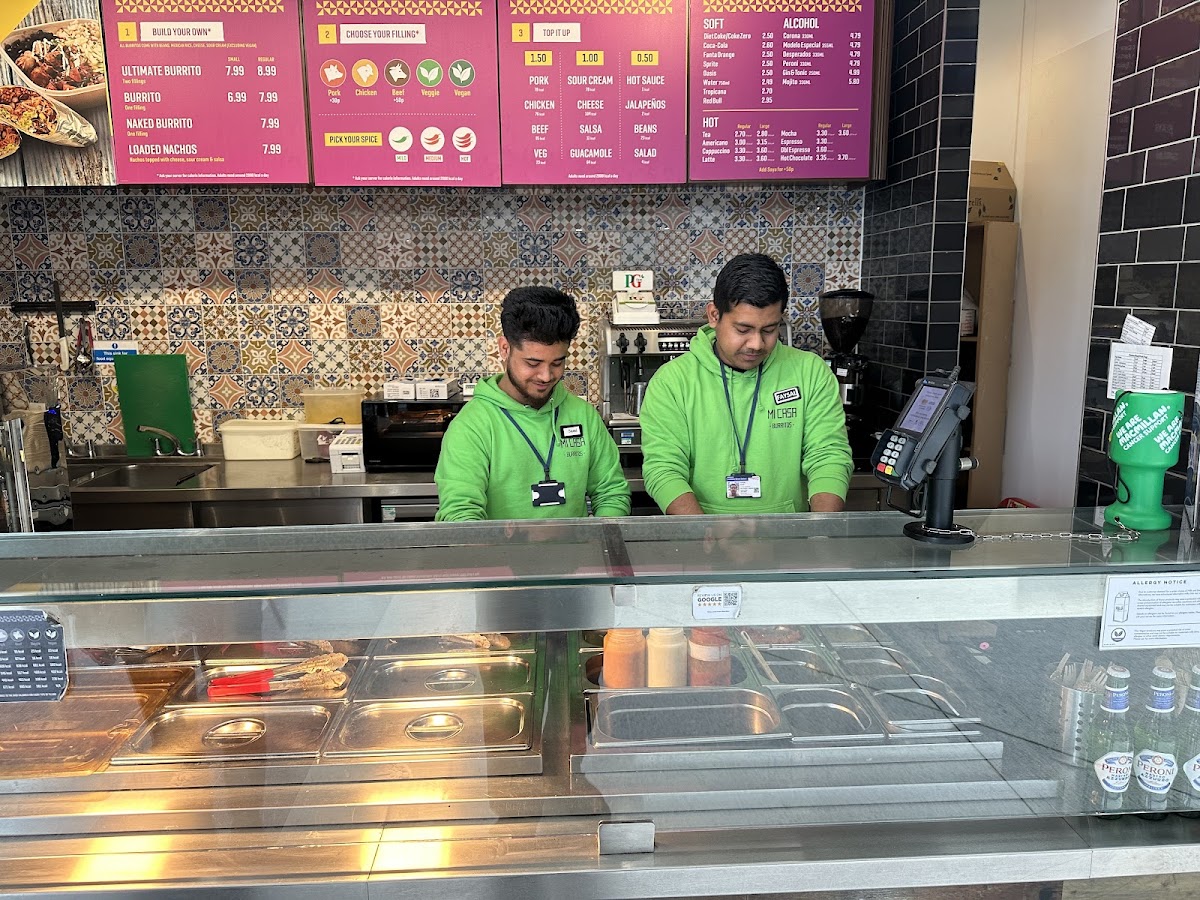 Mi Casa Burrito London Liverpool Street