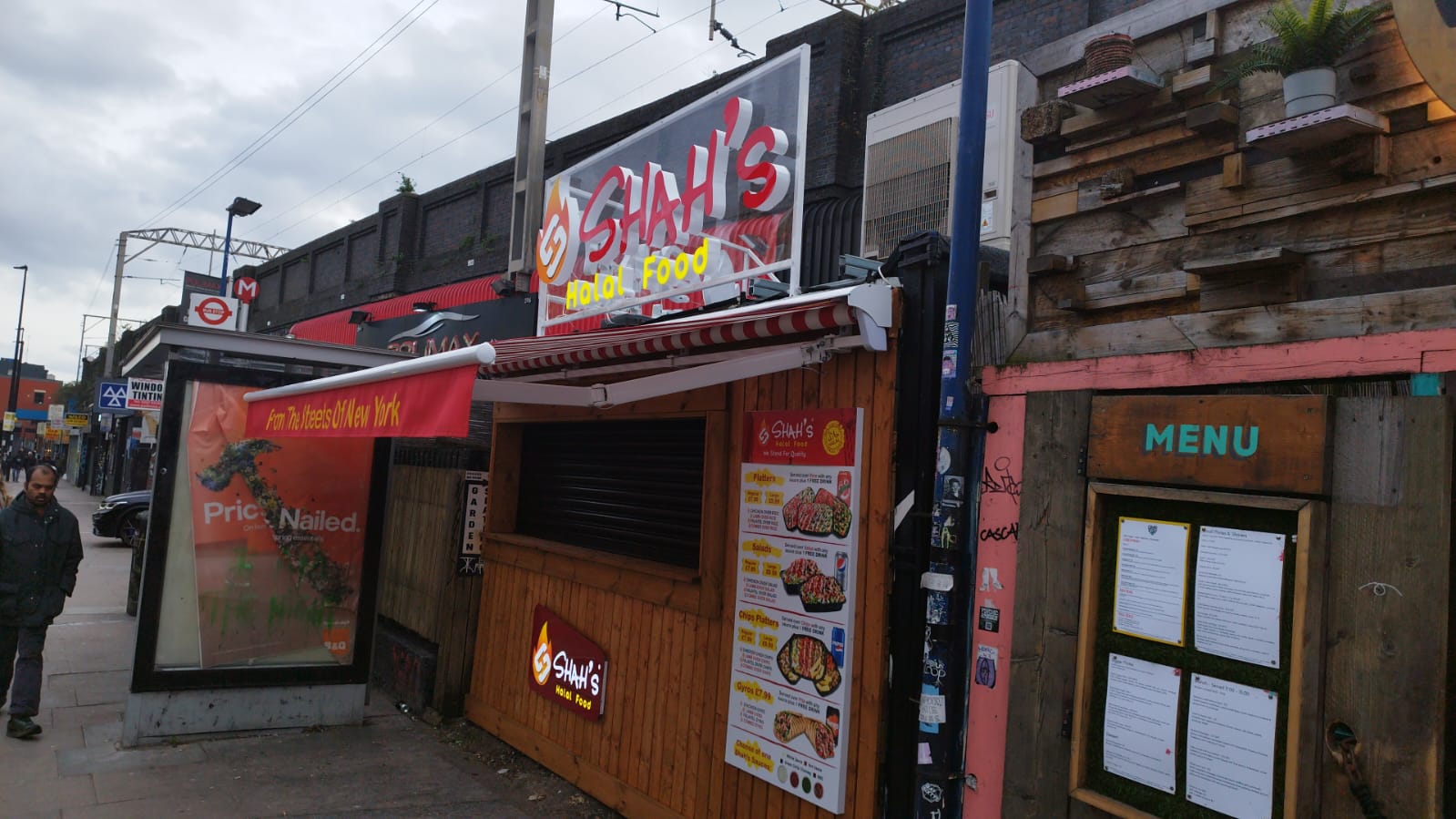 Shah's Halal Food Cambridge Heath Hackney - british