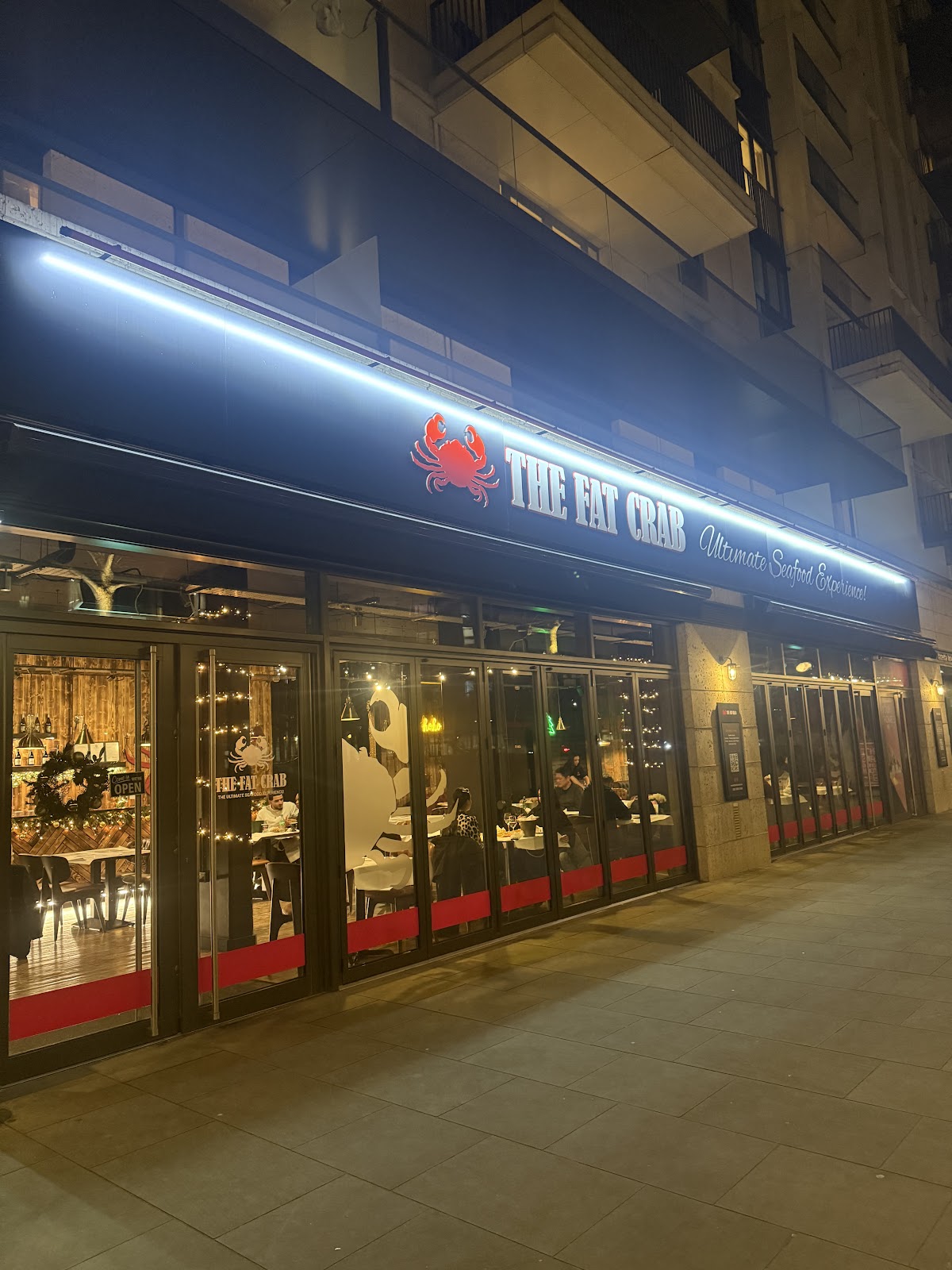 THE FAT CRAB STRATFORD - british