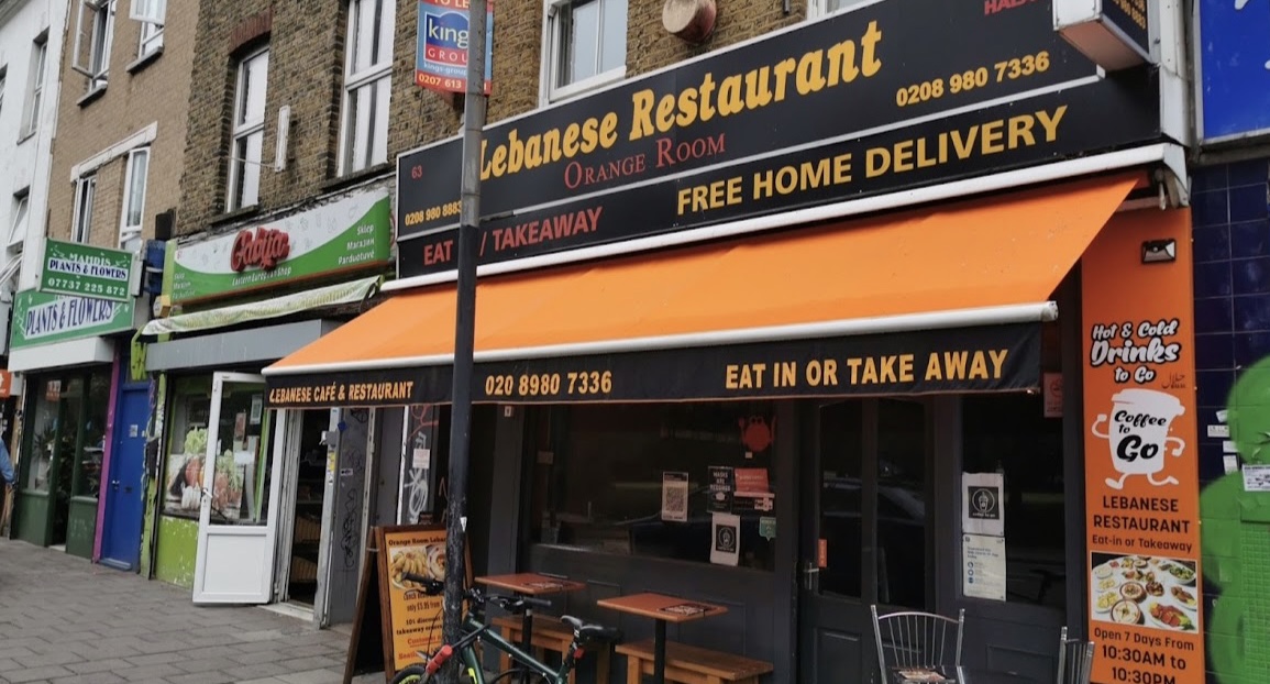 The Orange Room Lebanese Restaurant Mile End - mediterranean restaurant in Tower Hamlets
