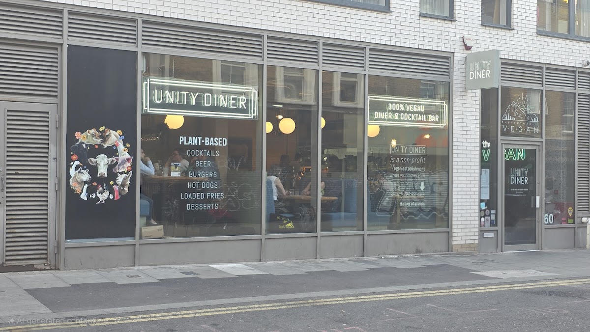 Unity Diner - mediterranean restaurant in 60 Wentworth St, London